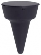 Плажен пепелник Cleansand черен