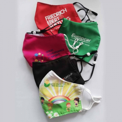 Маски с регулируем ластик