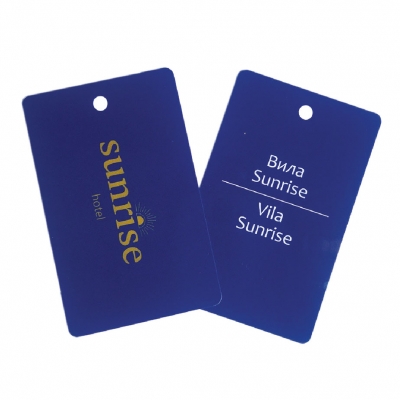 PVC ключодържател за хотел