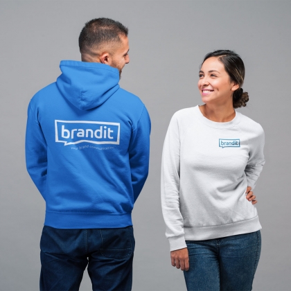 Рекламни суичъри на едро, суитшърти с печат на лого за реклама