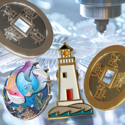 Метални значки с индивидуална форма