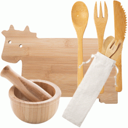 Кухненски изделия от бамбук